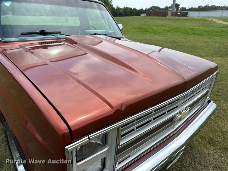 image for item EJ4476 1986 Chevrolet  C10 pickup truck