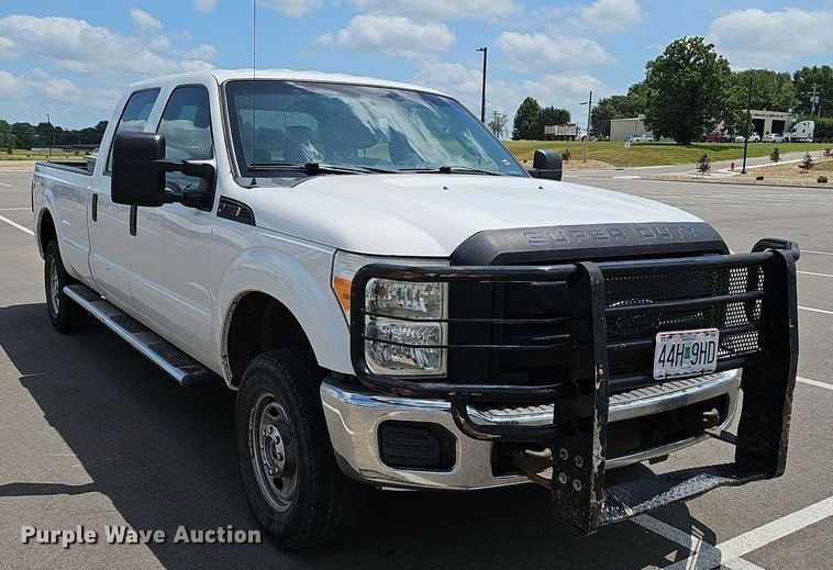 image for item EJ5822 2014 Ford  F250 Super Duty XL Crew Cab pickup truck