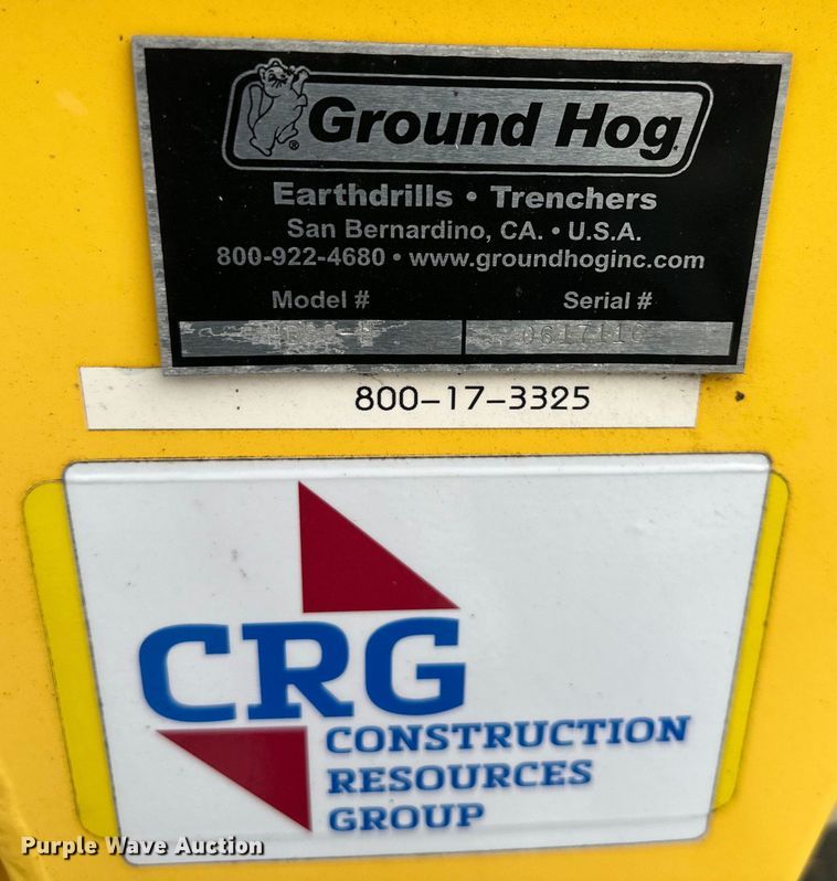 image for item EJ7137 Ground Hog  HD99-H post hole auger