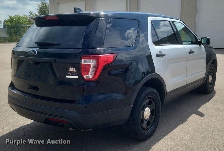 image for item EJ8012 2016 Ford  Explorer Police Interceptor  SUV