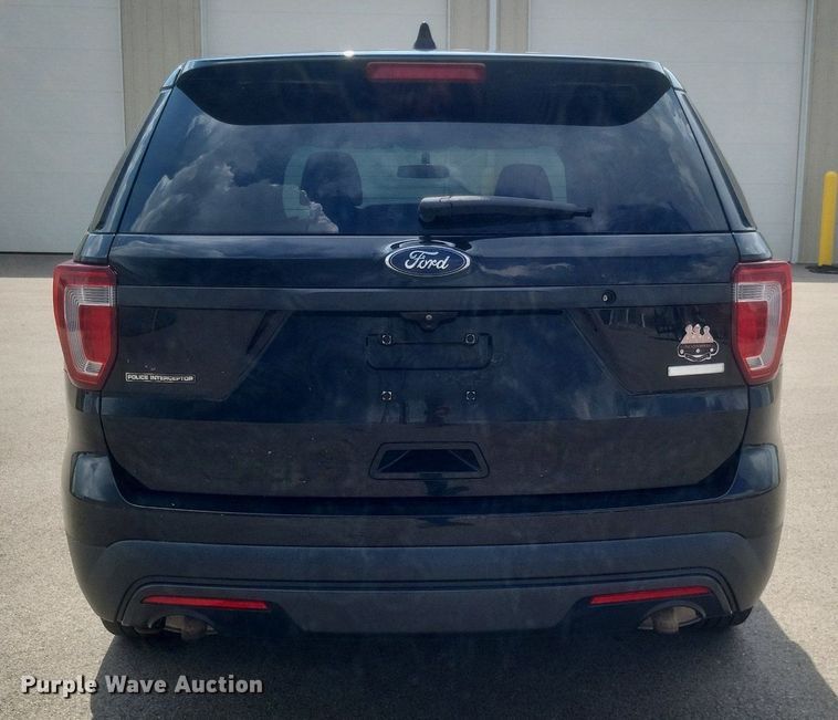 image for item EJ8012 2016 Ford  Explorer Police Interceptor  SUV