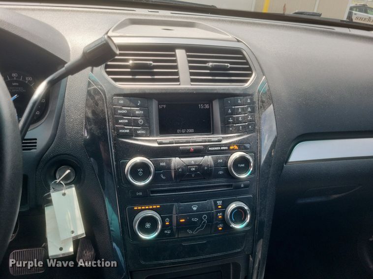 image for item EJ8012 2016 Ford  Explorer Police Interceptor  SUV