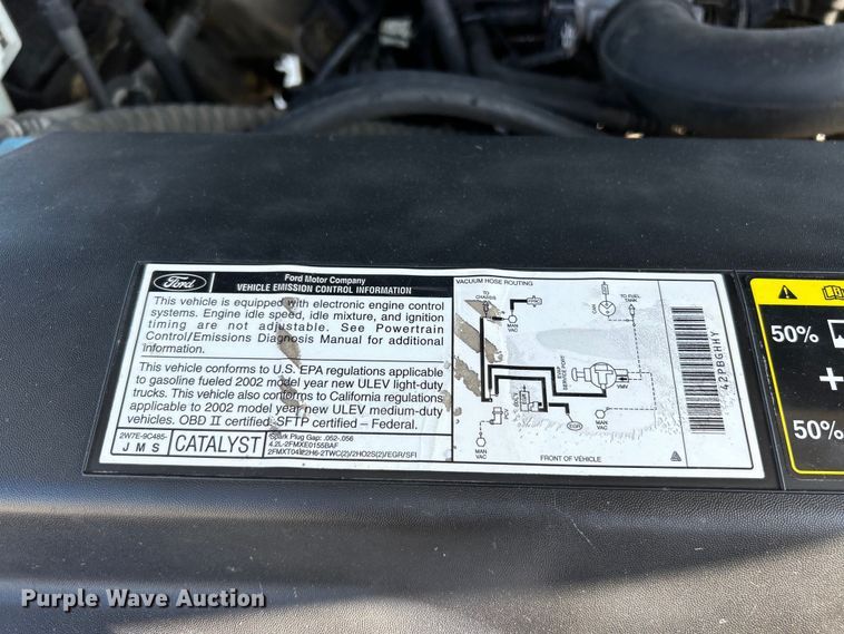 image for item EK4820 2002 Ford F150 XL SuperCab pickup truck