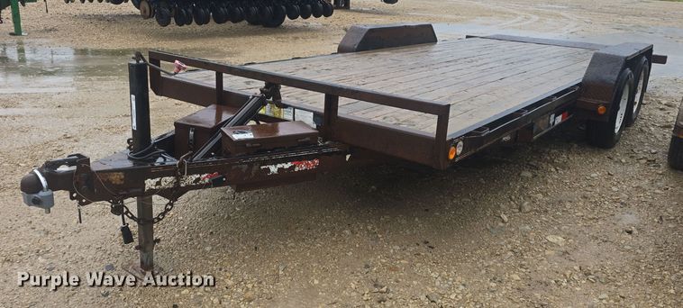 image for item EK6287 2014 PJ Carhauler TH202 tilt deck utility trailer