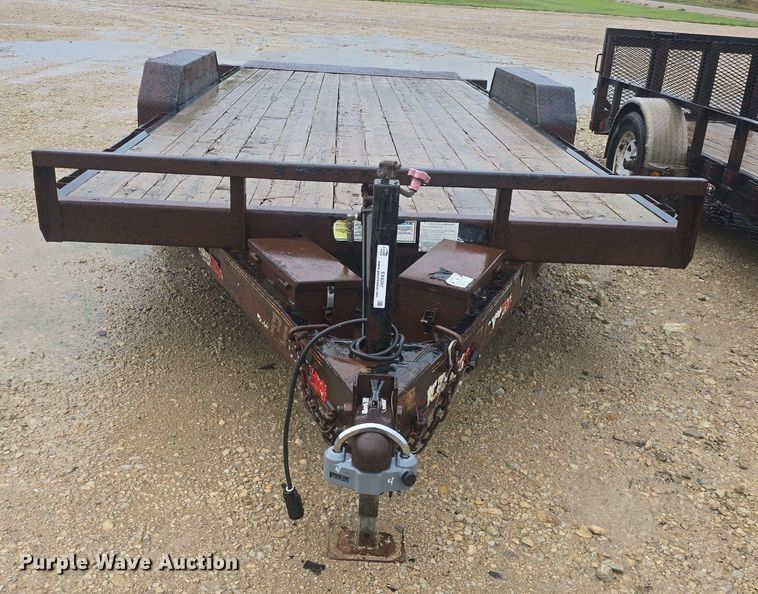 image for item EK6287 2014 PJ Carhauler TH202 tilt deck utility trailer