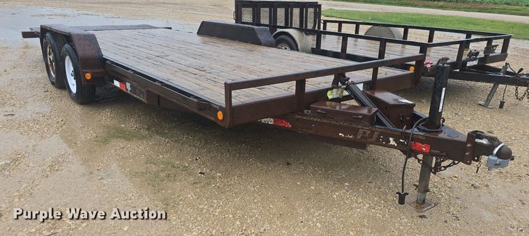 image for item EK6287 2014 PJ Carhauler TH202 tilt deck utility trailer