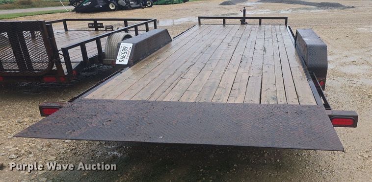 image for item EK6287 2014 PJ Carhauler TH202 tilt deck utility trailer