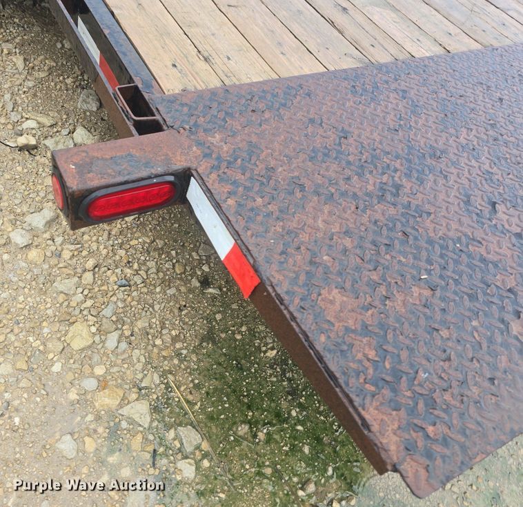 image for item EK6287 2014 PJ Carhauler TH202 tilt deck utility trailer