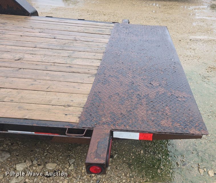 image for item EK6287 2014 PJ Carhauler TH202 tilt deck utility trailer