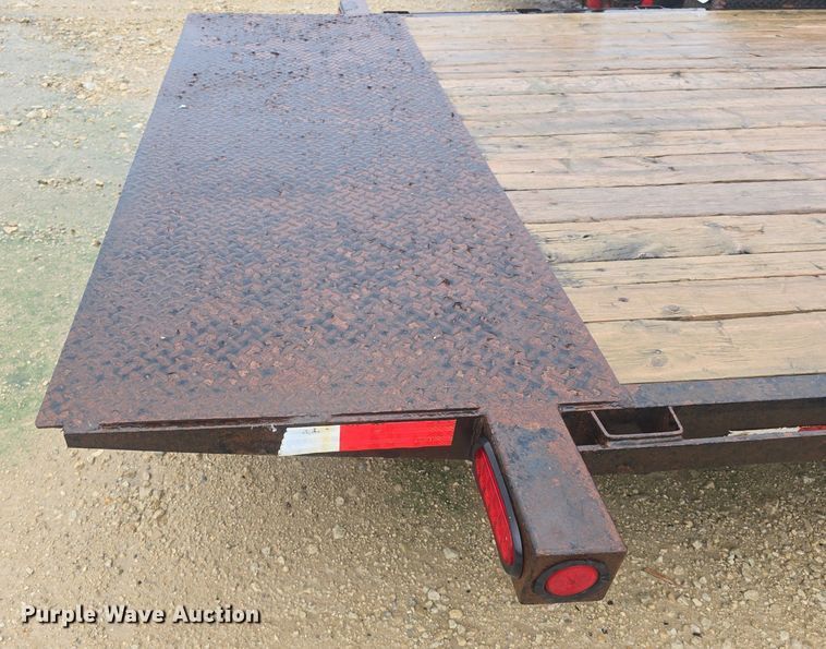 image for item EK6287 2014 PJ Carhauler TH202 tilt deck utility trailer