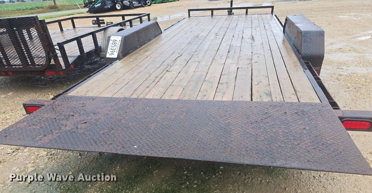 image for item EK6287 2014 PJ Carhauler TH202 tilt deck utility trailer