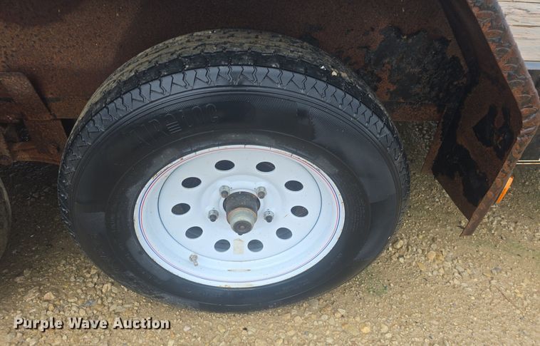 image for item EK6287 2014 PJ Carhauler TH202 tilt deck utility trailer