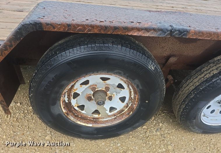 image for item EK6287 2014 PJ Carhauler TH202 tilt deck utility trailer