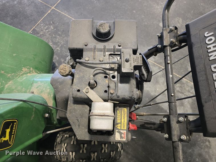 image for item EK6289 John Deere TRS32 snow blower