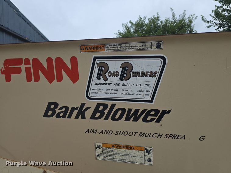 image for item EK6310 2011 Finn BB30218 bark blower