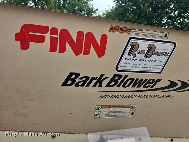 image for item EK6311 2011 Finn BB30218 bark blower
