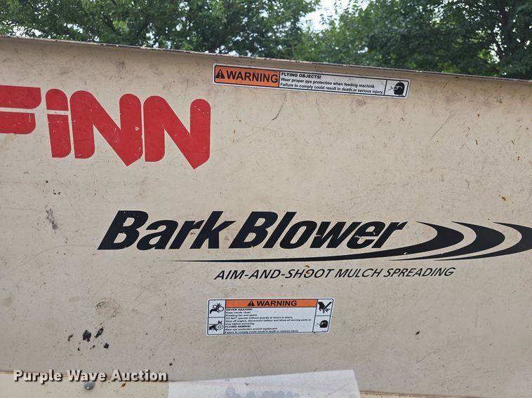 image for item EK6312 2012 Finn BB30218 bark blower