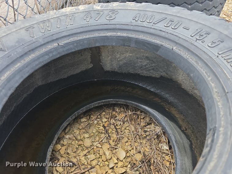 image for item EK6318 (2) Trelleborg 400/60-15.5 tires