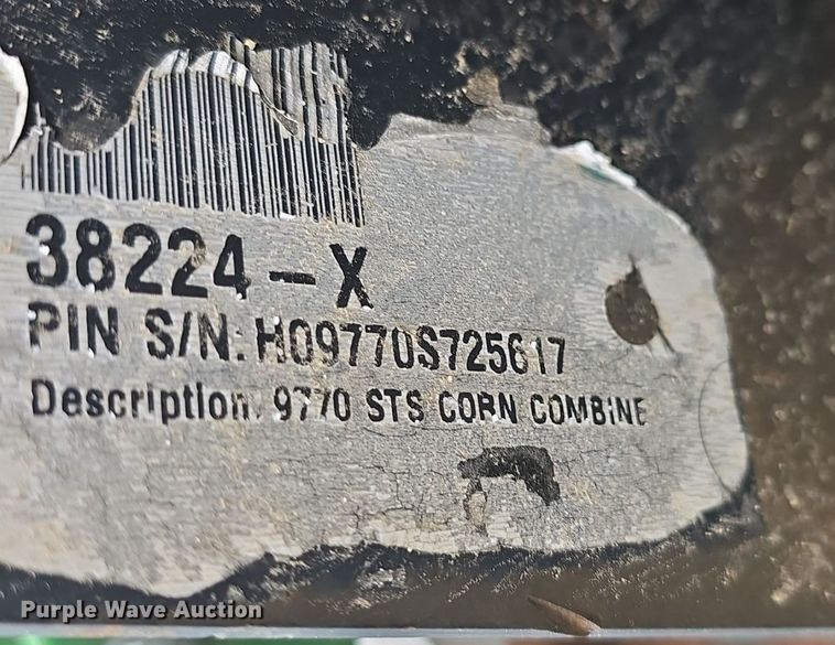 image for item EK6322 (16) John Deere combine concaves