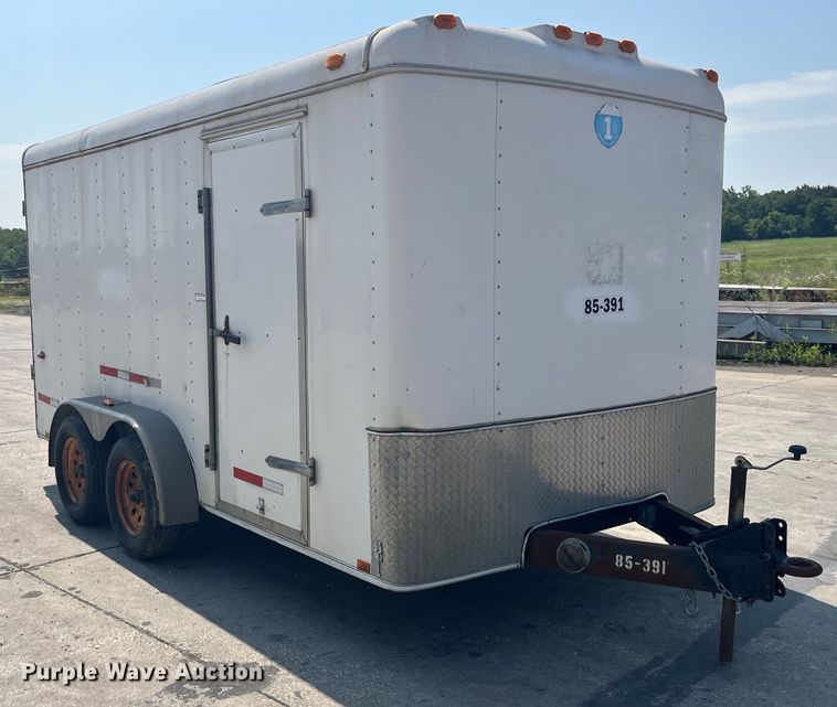 image for item EK8794 2005 Interstate enclosed cargo trailer