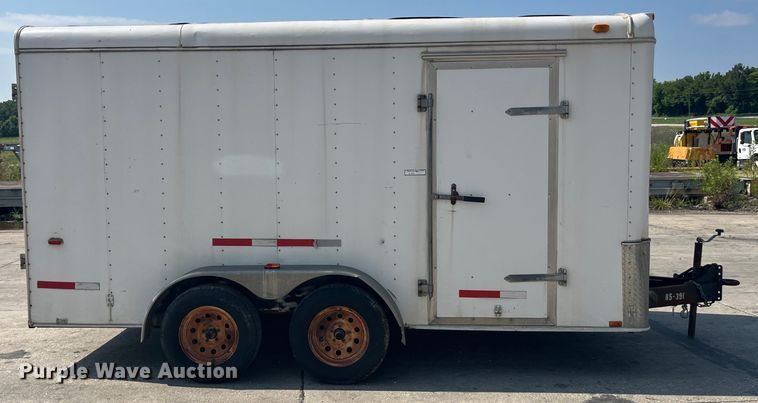 image for item EK8794 2005 Interstate enclosed cargo trailer