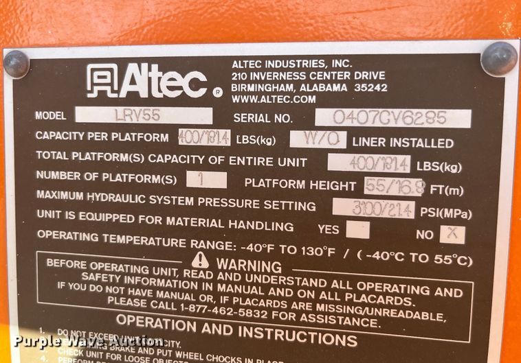 image for item EK8861 2006 GMC C7500 forestry bucket truck