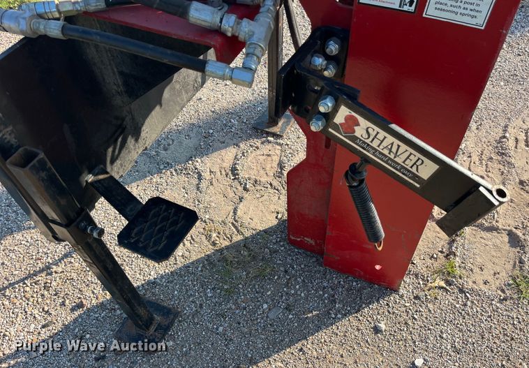 image for item EK8893 Shaver HD-10 skid steer post driver