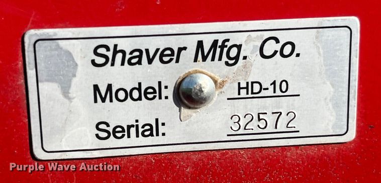 image for item EK8893 Shaver HD-10 skid steer post driver