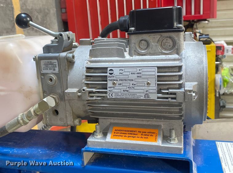 image for item EK8916 Rotary SM18E010 four post lift