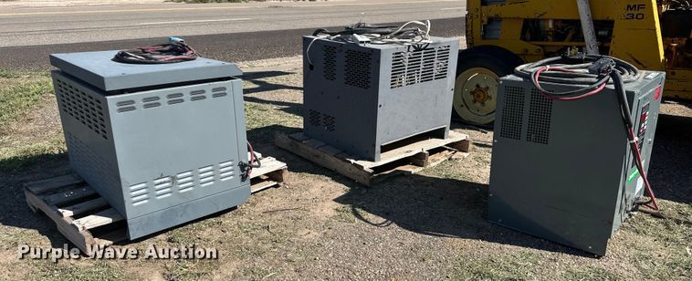 image for item IB9451 (3) forklift chargers