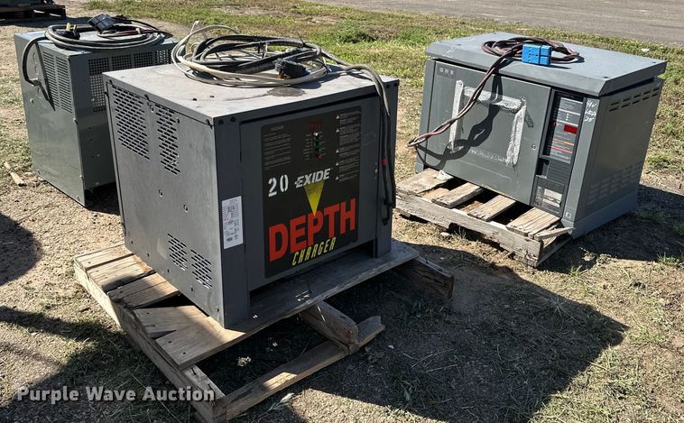 image for item IB9451 (3) forklift chargers