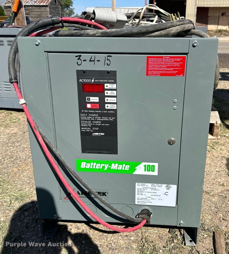 image for item IB9451 (3) forklift chargers