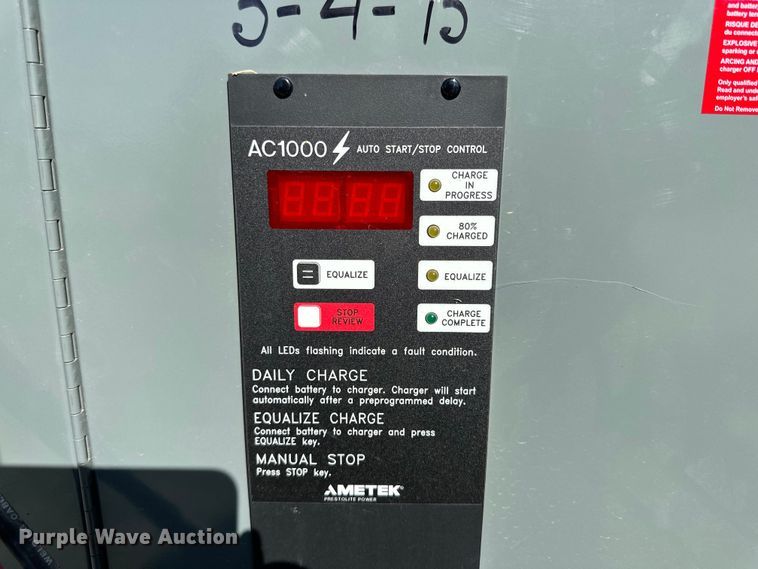 image for item IB9451 (3) forklift chargers