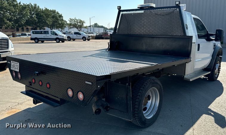 image for item LF9899 2009 Ford F450 Super Duty XL flatbed truck