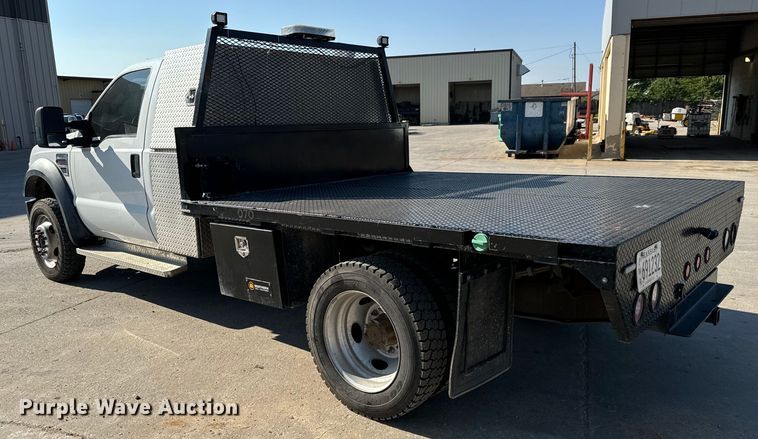 image for item LF9899 2009 Ford F450 Super Duty XL flatbed truck
