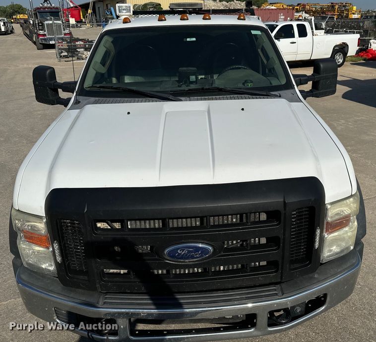 image for item LF9899 2009 Ford F450 Super Duty XL flatbed truck