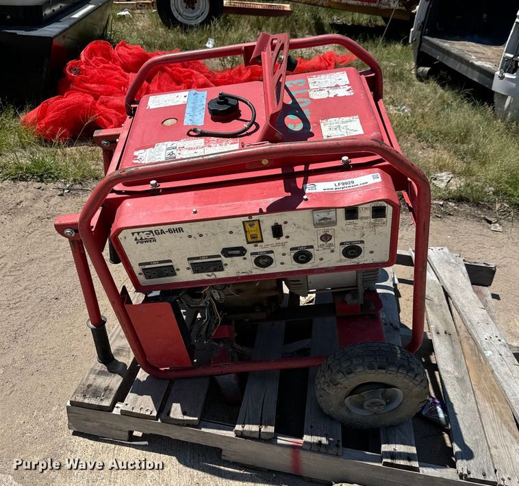 image for item LF9929 (3) Multiquip welder/generators