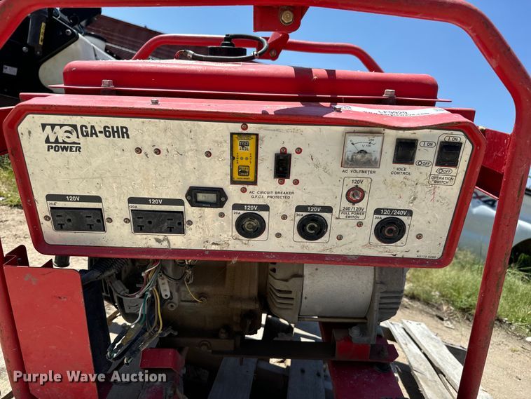 image for item LF9929 (3) Multiquip welder/generators