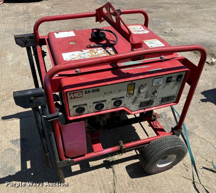 image for item LF9929 (3) Multiquip welder/generators