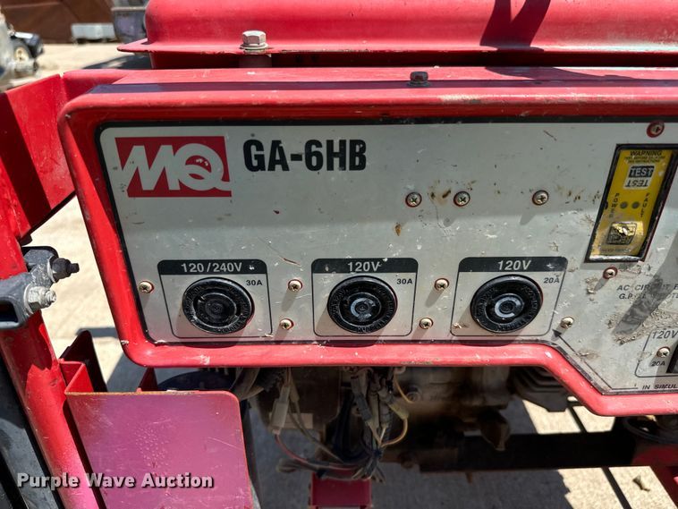 image for item LF9929 (3) Multiquip welder/generators