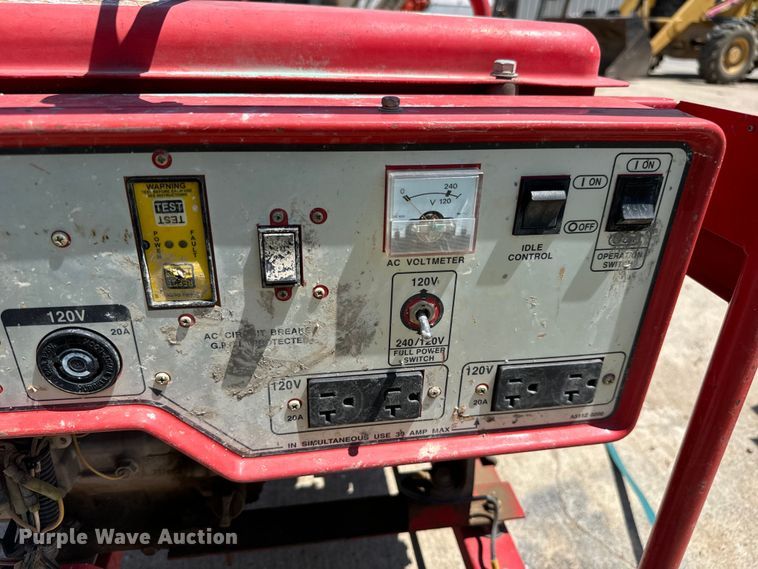 image for item LF9929 (3) Multiquip welder/generators