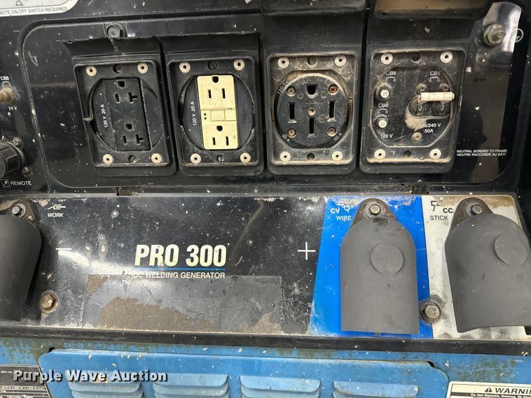image for item LF9938 Miller Pro 300 welder/generator
