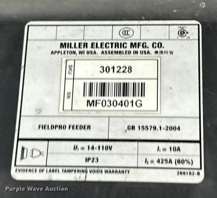 image for item LF9939 (4) wire feeders
