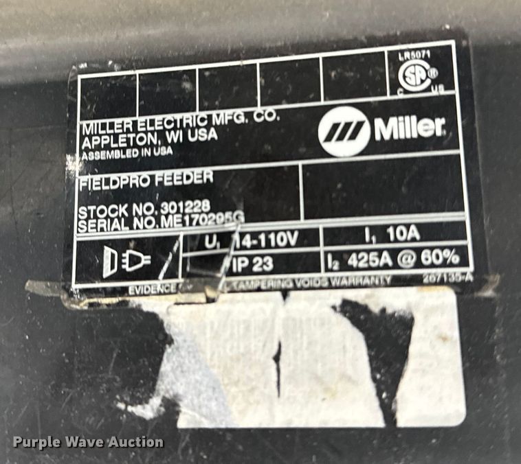 image for item LF9939 (4) wire feeders