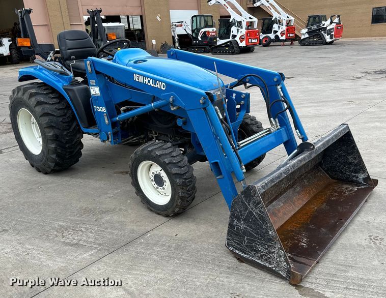 image for item LF9950 2000 New Holland TC29D MFWD tractor