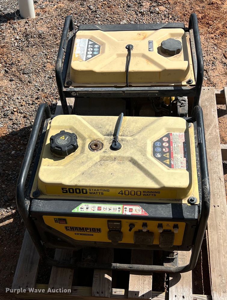 image for item LV9012 (2) Champion generators