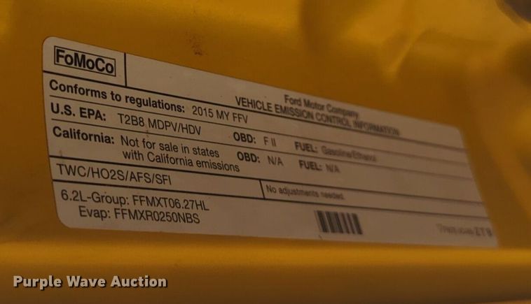 image for item NW9695 2015 Ford  F350 Super Duty utility bed pickup truck