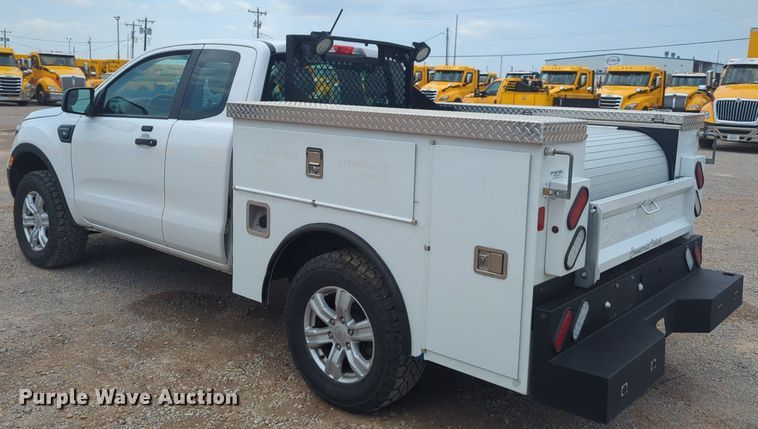 image for item NW9698 2021 Ford  Ranger  SuperCab utility bed pickup truck
