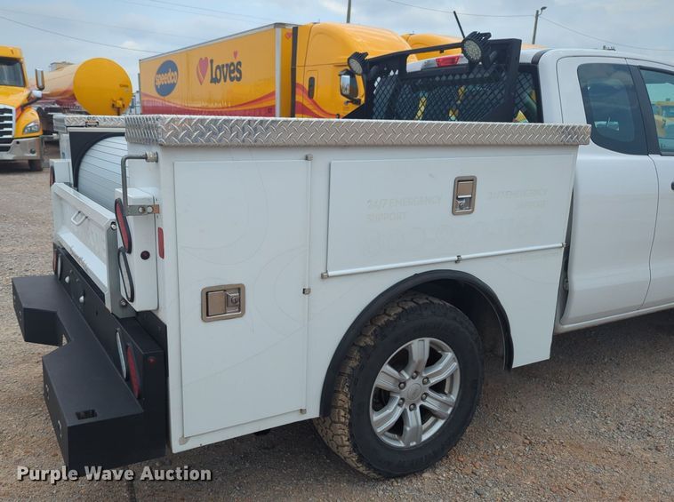 image for item NW9698 2021 Ford  Ranger  SuperCab utility bed pickup truck