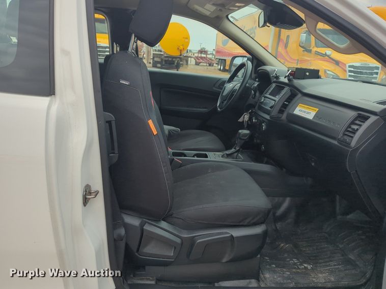 image for item NW9698 2021 Ford  Ranger  SuperCab utility bed pickup truck